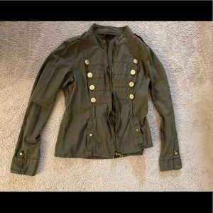 Rocawear olive green denim jacket